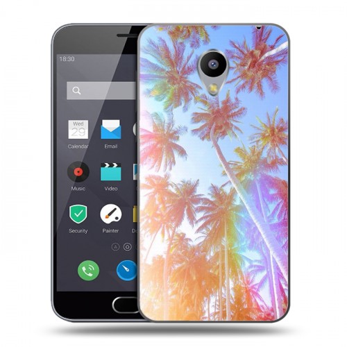 Дизайнерский пластиковый чехол для Meizu M2 Note Hawaii