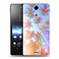 Дизайнерский пластиковый чехол для Sony Xperia TX Hawaii