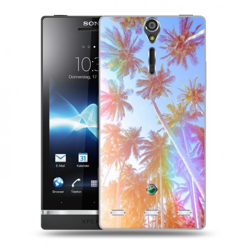 Дизайнерский пластиковый чехол для Sony Xperia S Hawaii