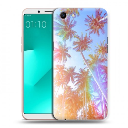 Дизайнерский пластиковый чехол для OPPO A83 Hawaii