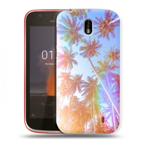 Дизайнерский пластиковый чехол для Nokia 1 Hawaii