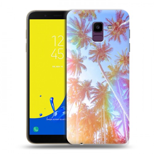 Дизайнерский пластиковый чехол для Samsung Galaxy J6 Hawaii