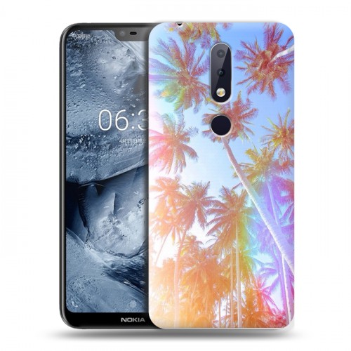 Дизайнерский силиконовый чехол для Nokia 6.1 Plus Hawaii