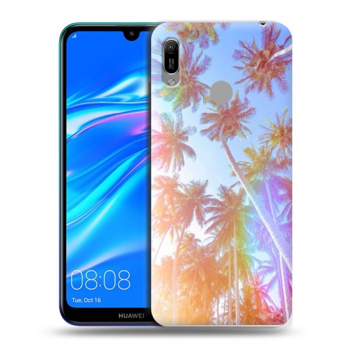 Дизайнерский пластиковый чехол для Huawei Y6 (2019) Hawaii