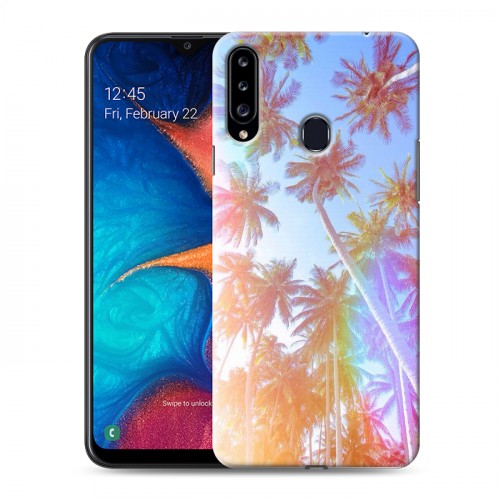 Дизайнерский пластиковый чехол для Samsung Galaxy A20s Hawaii