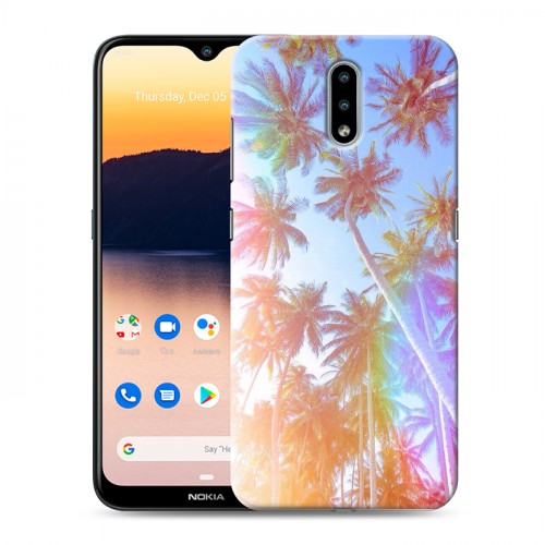 Дизайнерский пластиковый чехол для Nokia 2.3 Hawaii