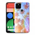 Дизайнерский пластиковый чехол для Google Pixel 5 Hawaii