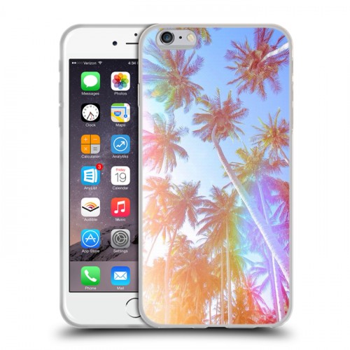 Дизайнерский силиконовый чехол для Iphone 6 Plus/6s Plus Hawaii