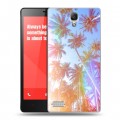 Дизайнерский пластиковый чехол для Xiaomi RedMi Note Hawaii