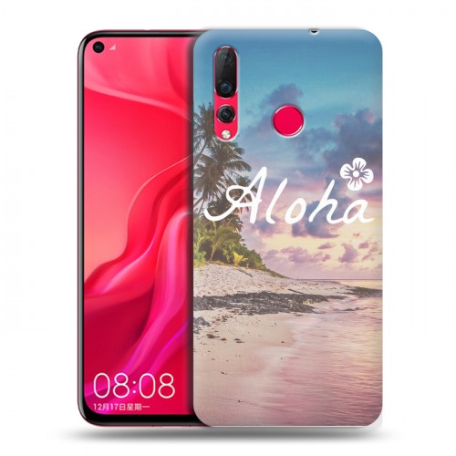 Дизайнерский пластиковый чехол для Huawei Nova 4 Hawaii