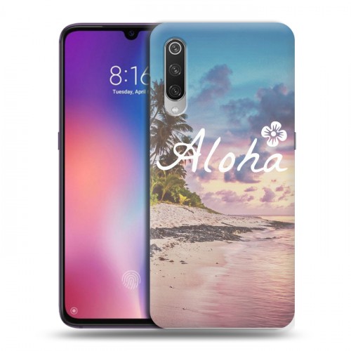 Дизайнерский силиконовый с усиленными углами чехол для Xiaomi Mi9 Hawaii