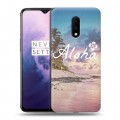 Дизайнерский пластиковый чехол для OnePlus 7 Hawaii