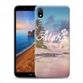 Дизайнерский силиконовый чехол для Xiaomi RedMi 7A Hawaii