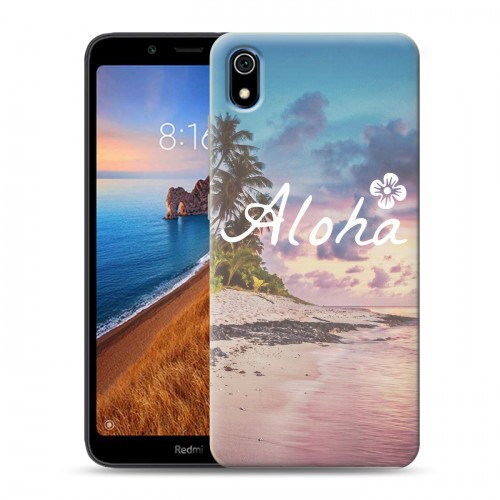 Дизайнерский силиконовый чехол для Xiaomi RedMi 7A Hawaii