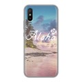 Дизайнерский силиконовый чехол для Xiaomi RedMi 9A Hawaii