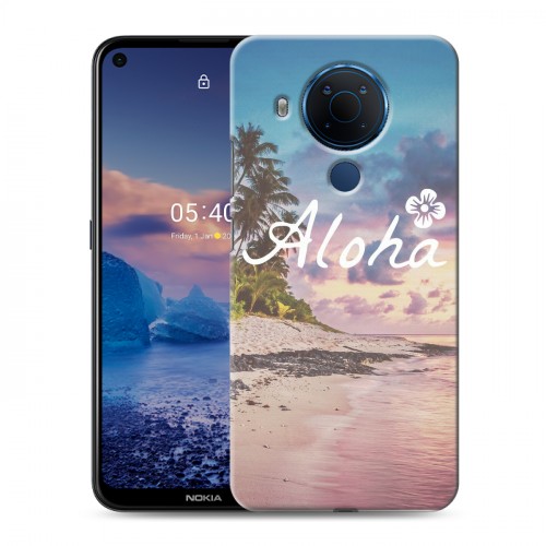 Дизайнерский силиконовый чехол для Nokia 5.4 Hawaii