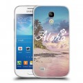 Дизайнерский пластиковый чехол для Samsung Galaxy S4 Mini  Hawaii