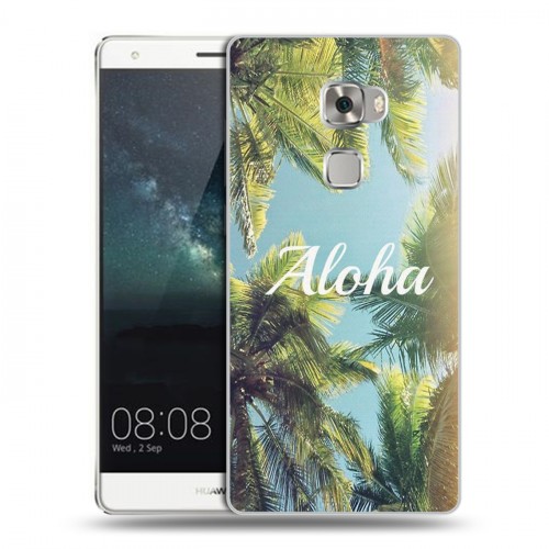 Дизайнерский пластиковый чехол для Huawei Mate S Hawaii