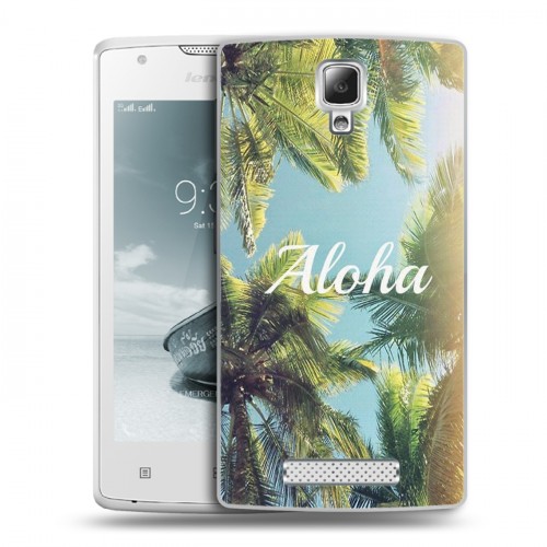 Дизайнерский пластиковый чехол для Lenovo A1000 Hawaii