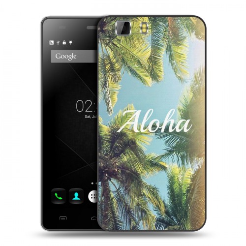 Дизайнерский силиконовый чехол для Doogee X5 Hawaii