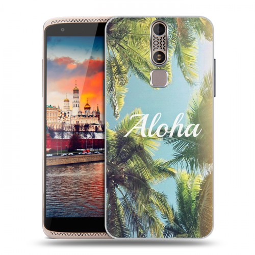 Дизайнерский пластиковый чехол для ZTE Axon Mini Hawaii