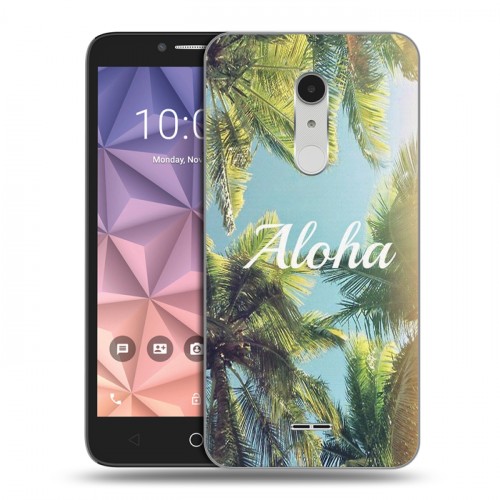 Дизайнерский силиконовый чехол для Alcatel A3 XL Hawaii