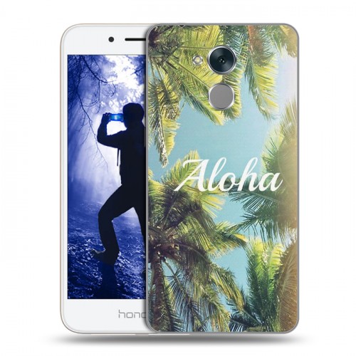 Дизайнерский пластиковый чехол для Huawei Honor 6A Hawaii