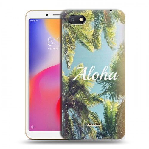 Дизайнерский пластиковый чехол для Xiaomi RedMi 6A Hawaii