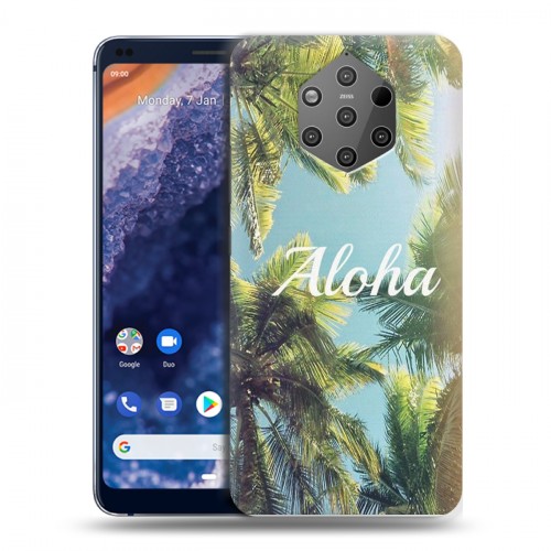 Дизайнерский силиконовый чехол для Nokia 9 PureView Hawaii