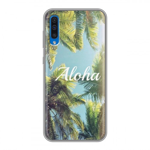 Дизайнерский силиконовый чехол для Samsung Galaxy A50 Hawaii