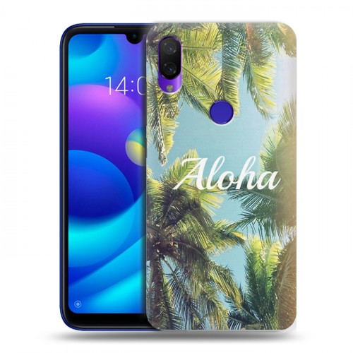 Дизайнерский пластиковый чехол для Xiaomi Mi Play Hawaii