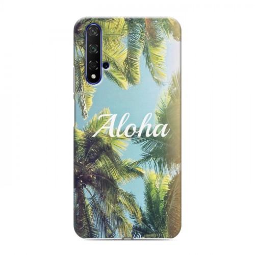 Дизайнерский силиконовый чехол для Huawei Honor 20 Hawaii