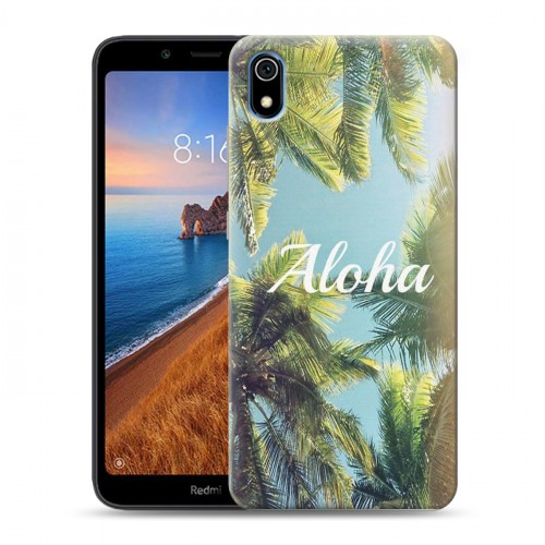 Дизайнерский силиконовый чехол для Xiaomi RedMi 7A Hawaii