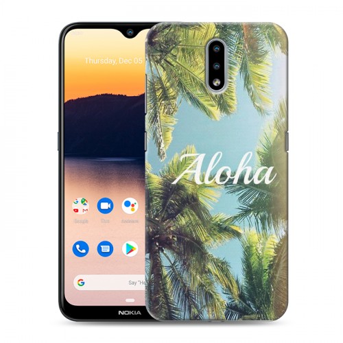 Дизайнерский пластиковый чехол для Nokia 2.3 Hawaii