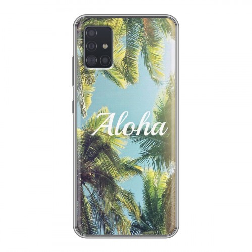 Дизайнерский силиконовый чехол для Samsung Galaxy A51 Hawaii