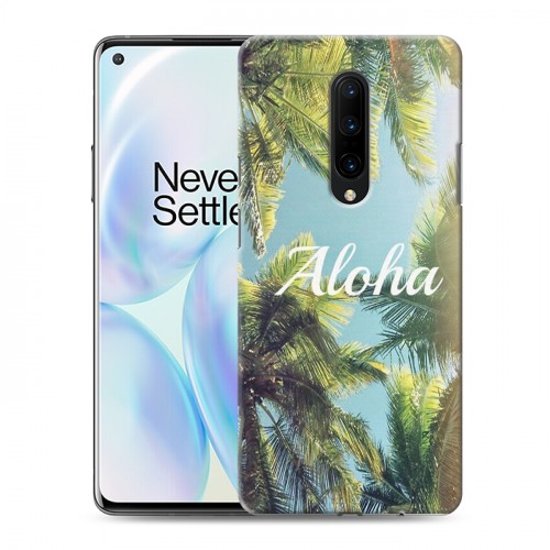 Дизайнерский силиконовый чехол для OnePlus 8 Hawaii