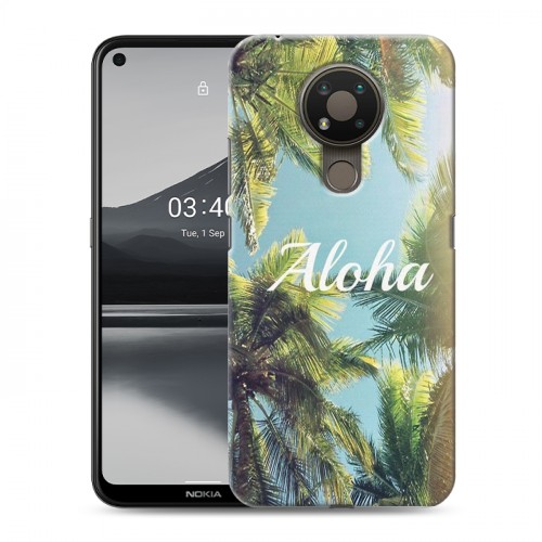 Дизайнерский силиконовый чехол для Nokia 3.4 Hawaii