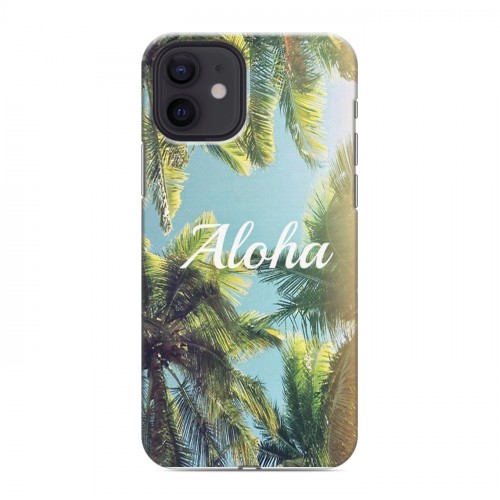 Дизайнерский силиконовый чехол для Iphone 12 Hawaii