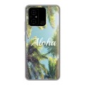 Дизайнерский силиконовый чехол для Xiaomi Poco C55 Hawaii