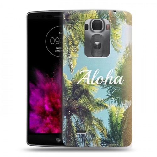 Дизайнерский пластиковый чехол для LG G Flex 2 Hawaii