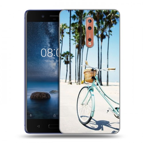 Дизайнерский пластиковый чехол для Nokia 8 Hawaii