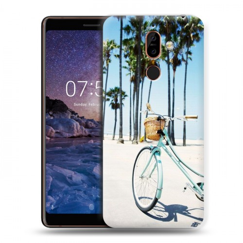 Дизайнерский пластиковый чехол для Nokia 7 Plus Hawaii