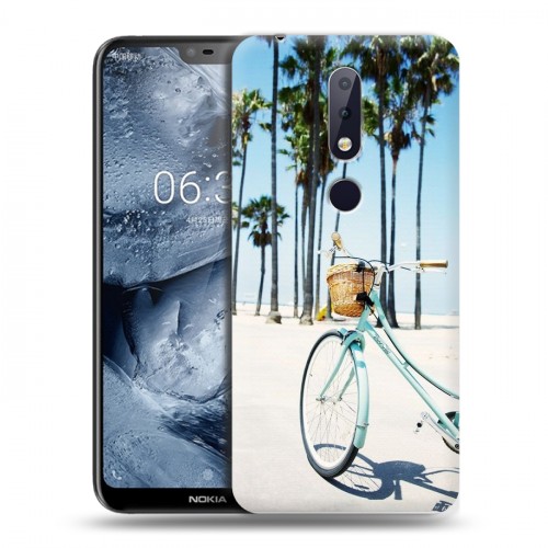 Дизайнерский пластиковый чехол для Nokia 6.1 Plus Hawaii