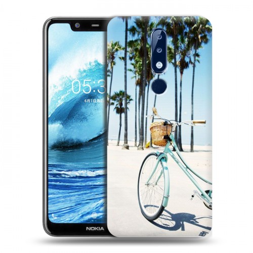 Дизайнерский силиконовый чехол для Nokia 5.1 Plus Hawaii