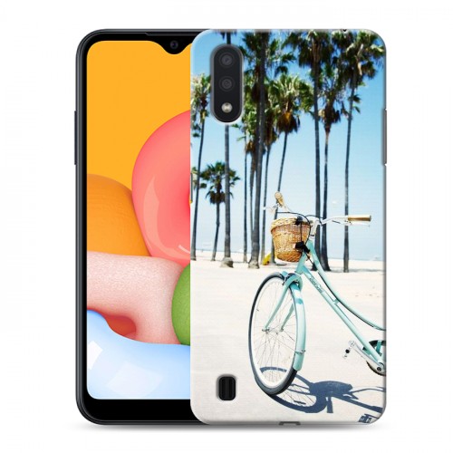 Дизайнерский силиконовый чехол для Samsung Galaxy M01 Hawaii