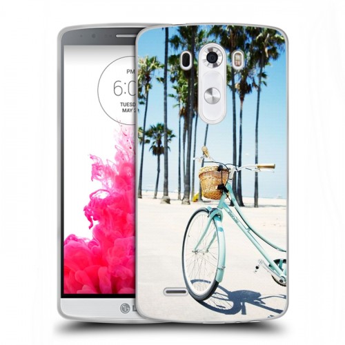 Дизайнерский силиконовый чехол для LG G3 (Dual-LTE) Hawaii