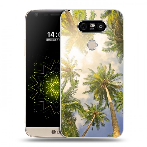 Дизайнерский пластиковый чехол для LG G5 Hawaii