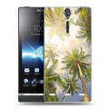 Дизайнерский пластиковый чехол для Sony Xperia S Hawaii