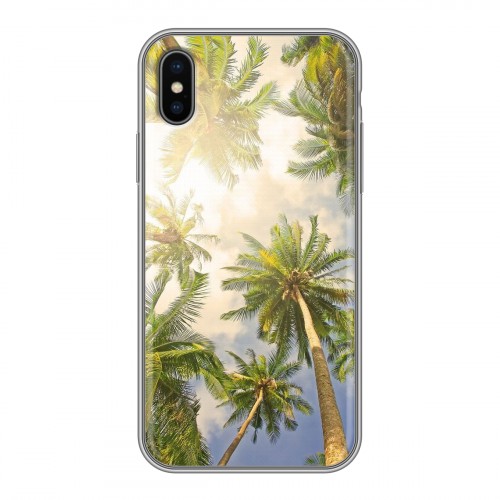 Дизайнерский силиконовый чехол для Iphone x10 Hawaii