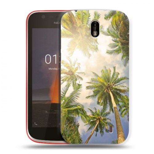 Дизайнерский пластиковый чехол для Nokia 1 Hawaii